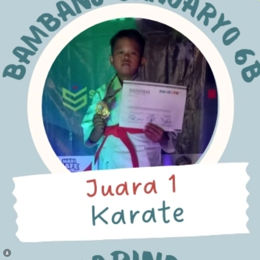 Bambang Januaryo W. Raih Juara 1 Karate pada Festival Polije Open Championship 2024