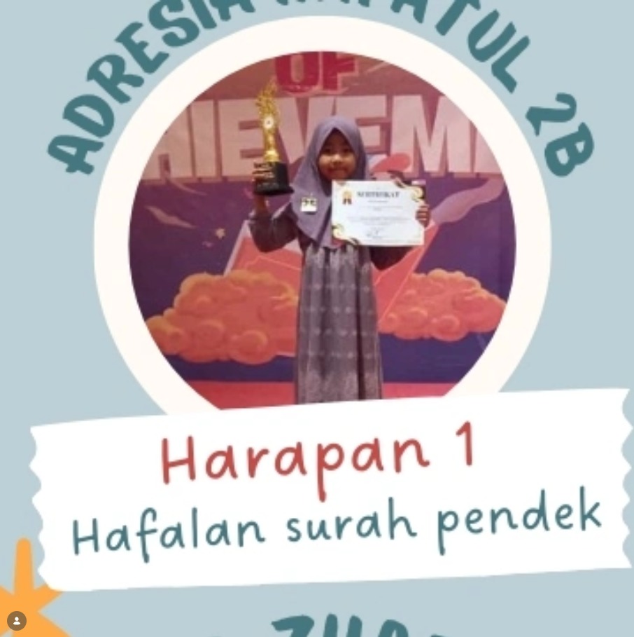 Adresia Hayatul Hikmah Raih Harapan 1 Lomba Hafalan Surah Pendek Tingkat Kabupaten 2024