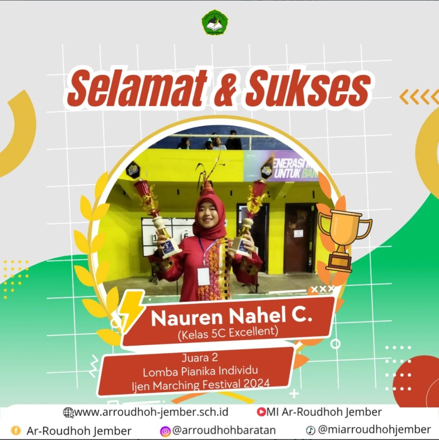Nauren Nahel Raih Juara 2 Lomba Pianika Individu di Ijen Marching Festival 2 2024
